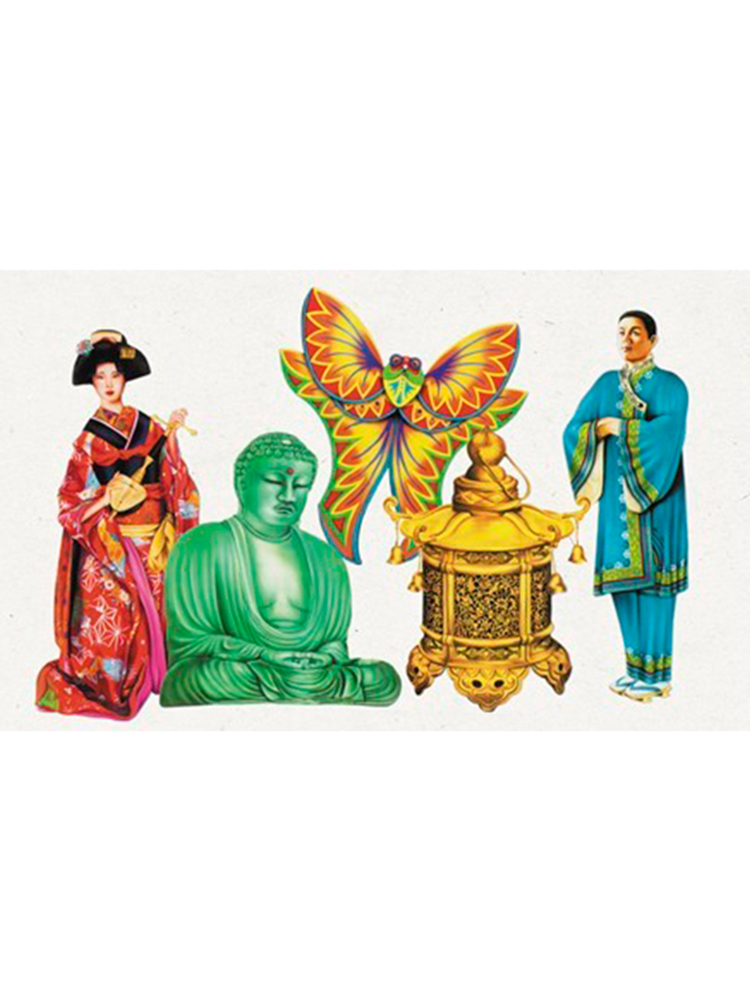 Oriental Cutouts (5 in a pack)