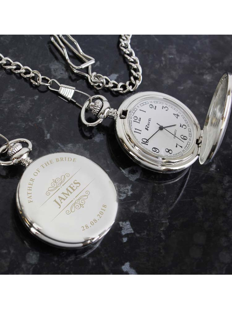 Personalised Classic Pocket Fob Watch