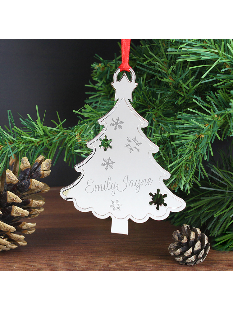 Personalised Any Name Christmas Tree Decoration