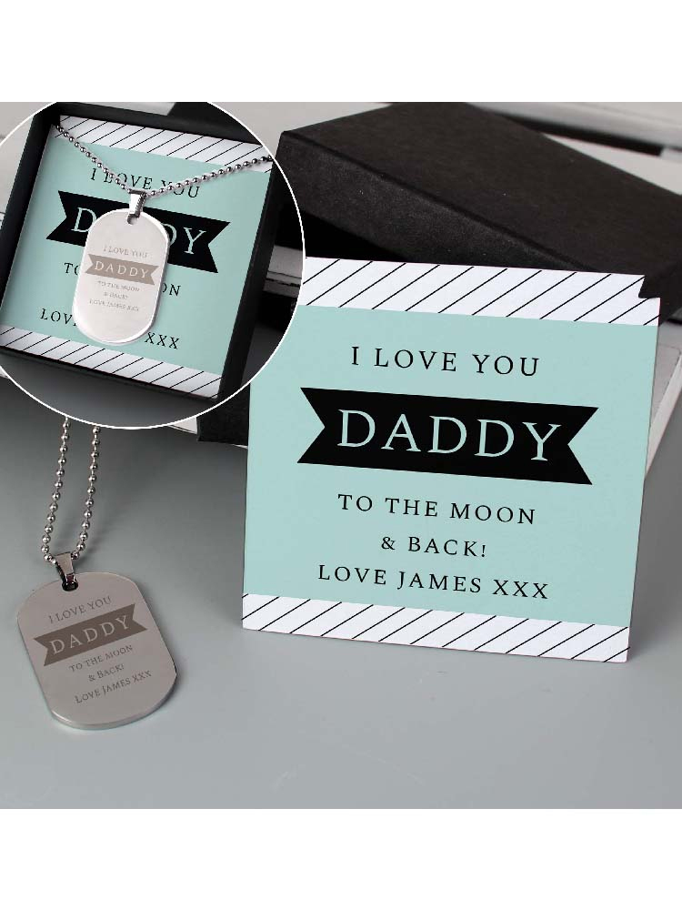 Personalised Box With Dog Tag