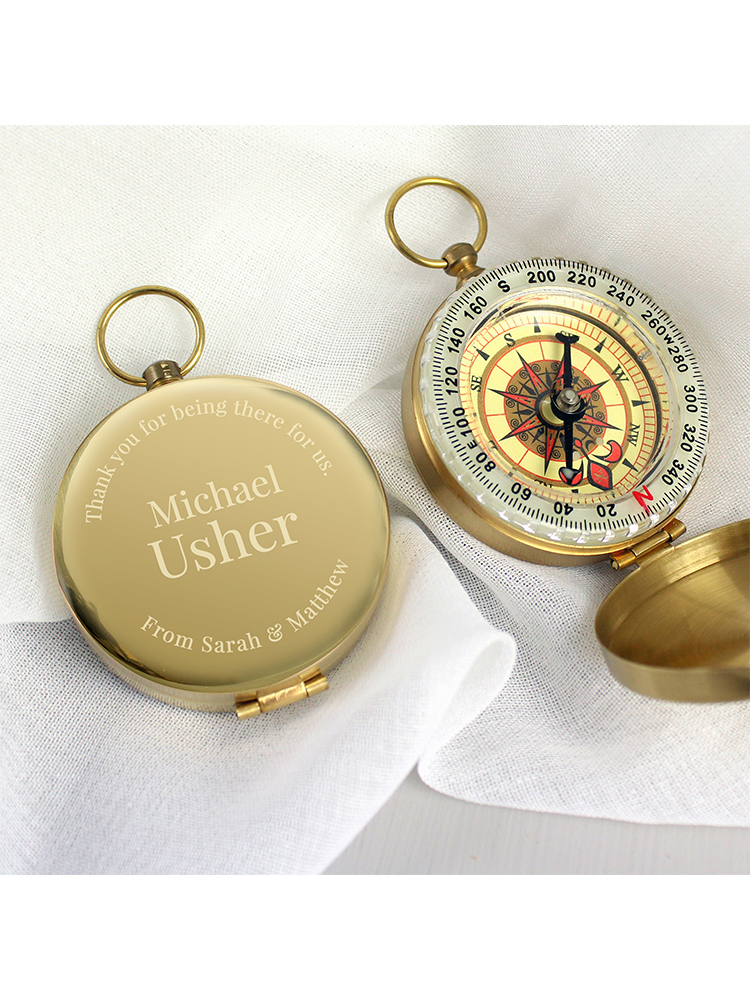 Personalised Wedding Compass