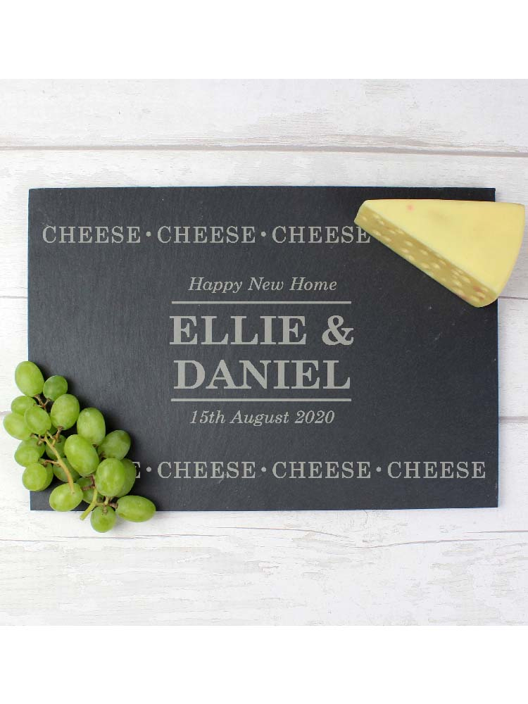 Personalised Cheese Cheese Cheese Slate Cheese Board