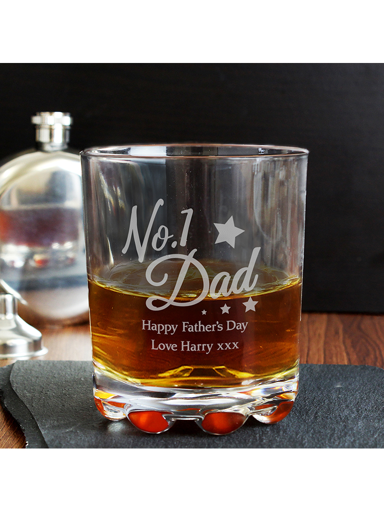 Personalised No.1 Dad Tumbler