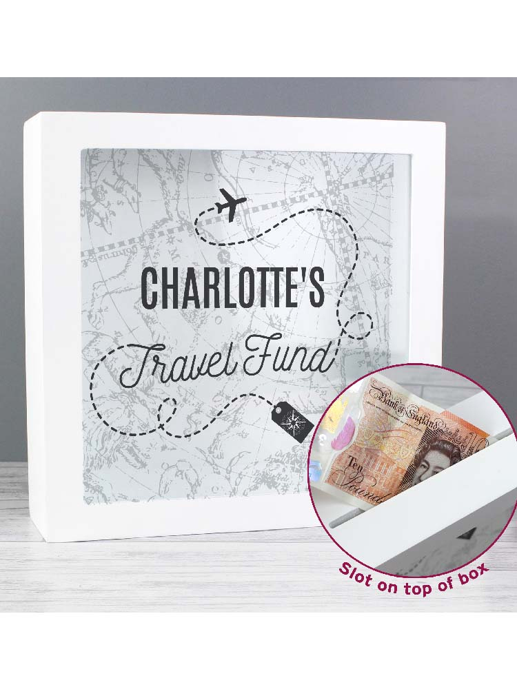 Personalised Travel Fund Box