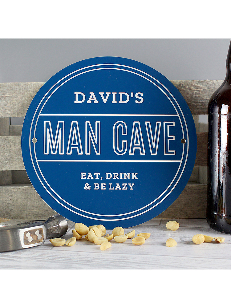 Personalised Man Cave Heritage Plaque