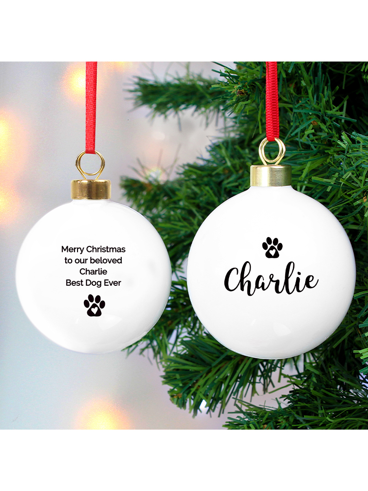 Personalised Pet Bauble