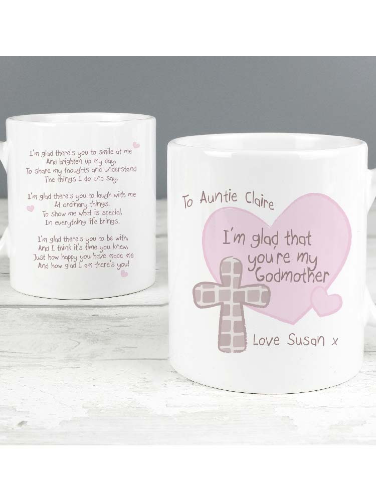 Personalised Godmother Mug