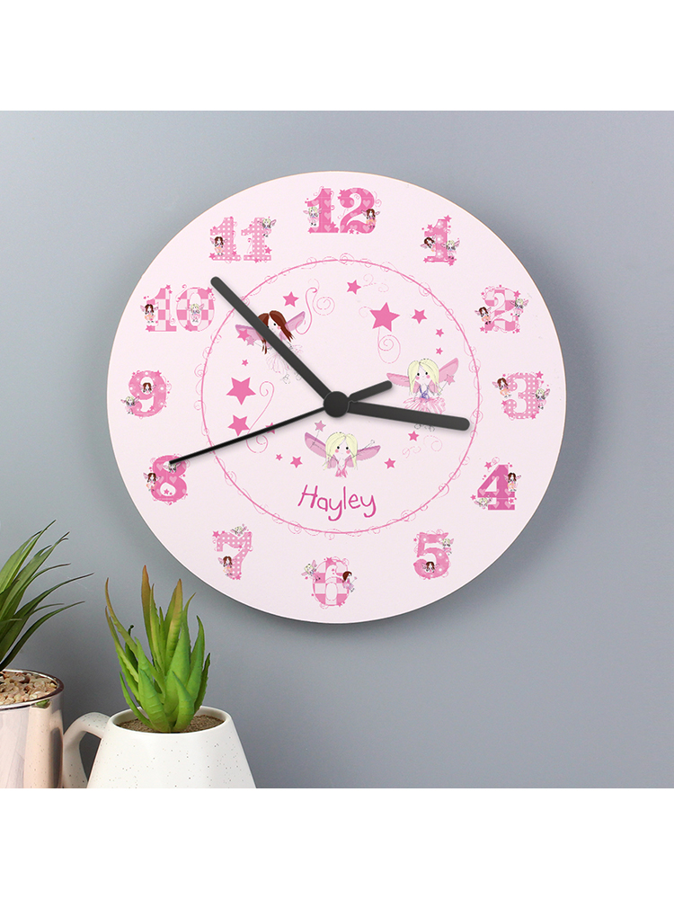 Personalised Fairy Clock