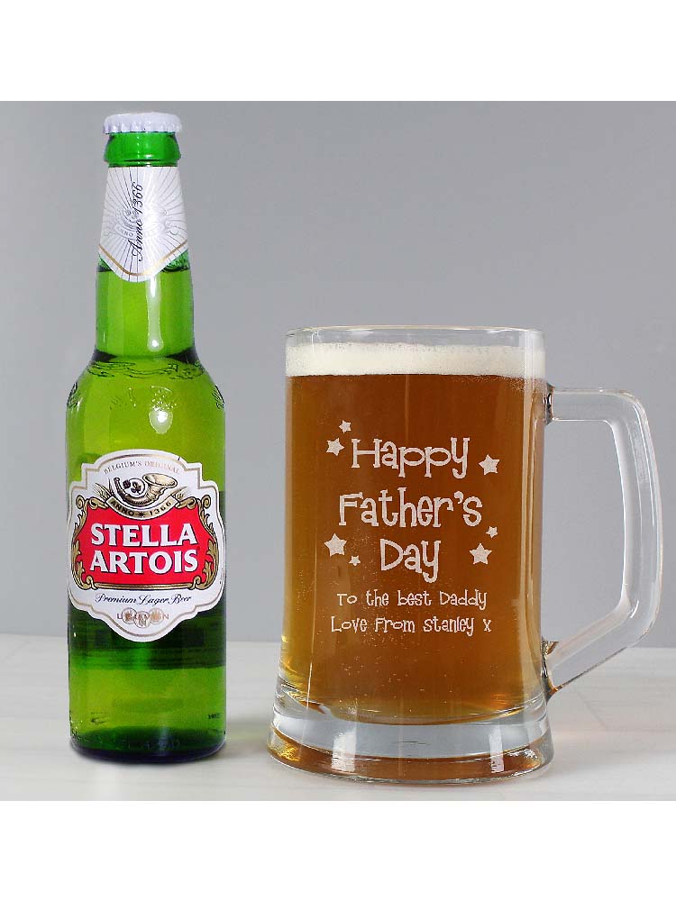 Personalised Happy Father's Day Beer Set