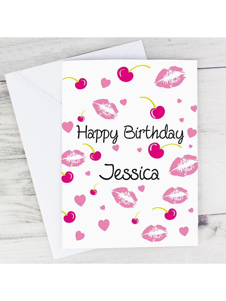 Personalised Cocktail Card Personalised Cocktail Card