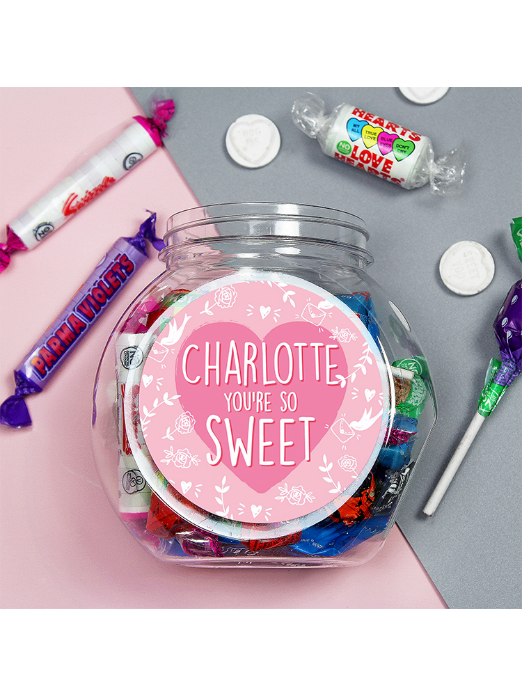 Personalised You're So Sweet, Sweet Jar