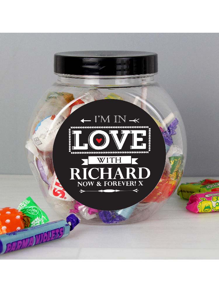 Personalised I'm In Love With Sweets