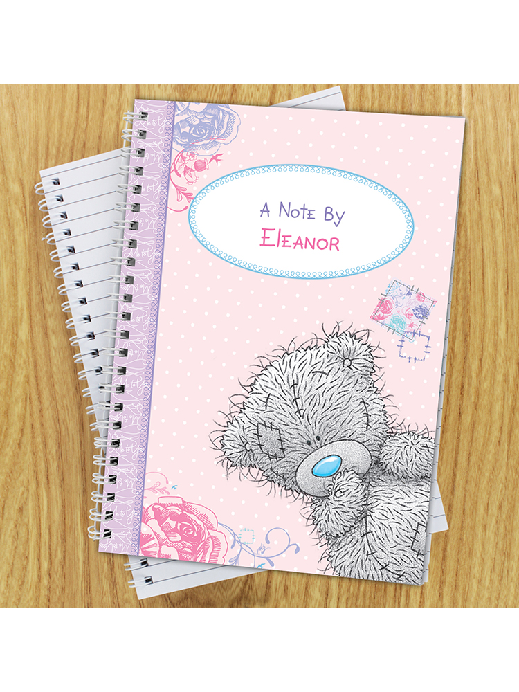 Personalised Me To You Girls A5 Notebook