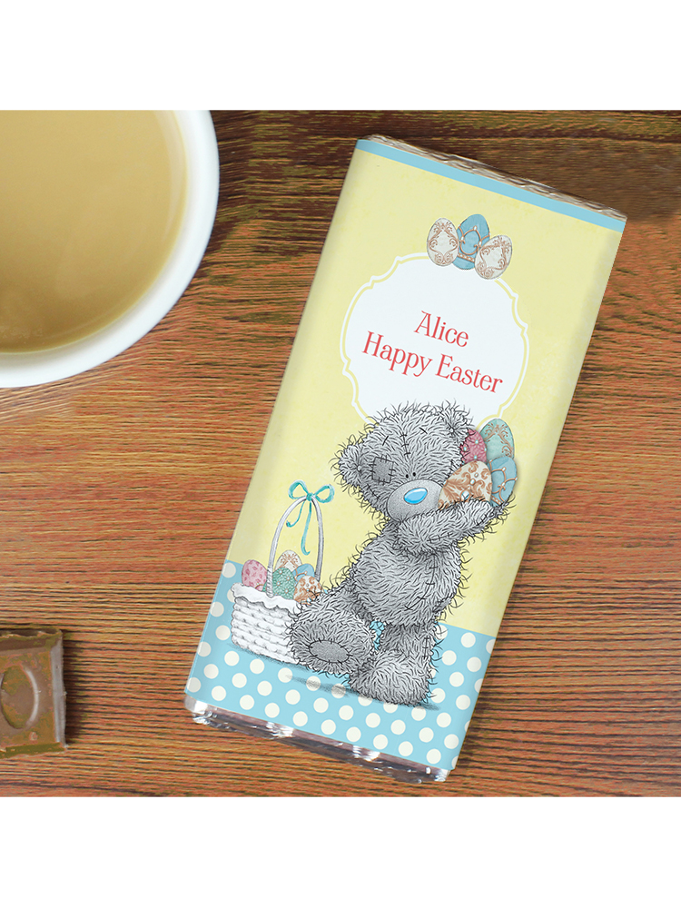 Personalised Me To You Easter Milk Chocolate Bar