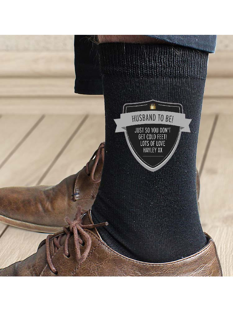 Personalised Classic Shield Men's Socks