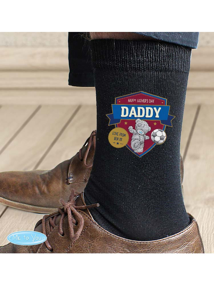 Personalised Me to You Football Men's Socks