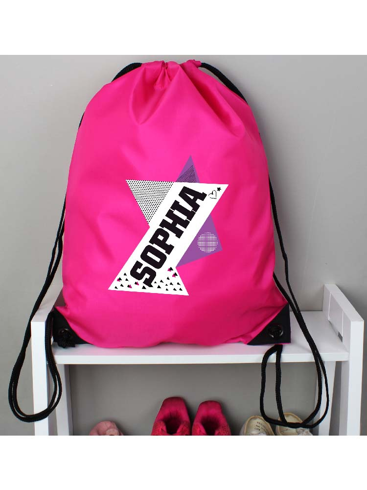 Personalised Dance Pink Kit Bag