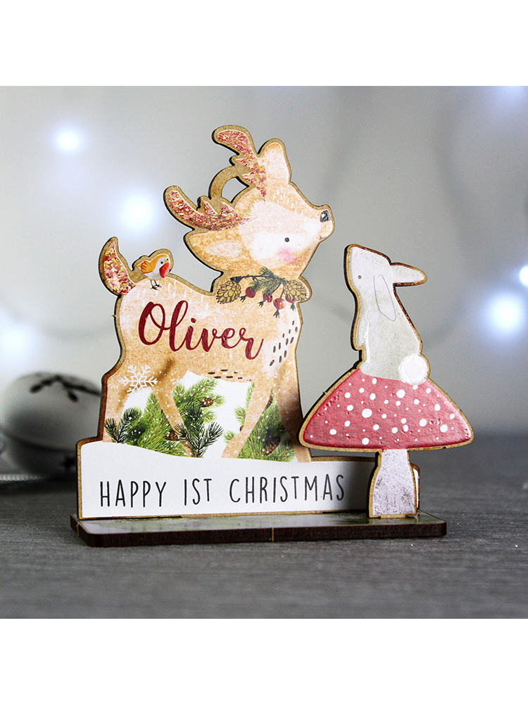 Personalised Make Your Own Reindeer 3D Decoration Kit