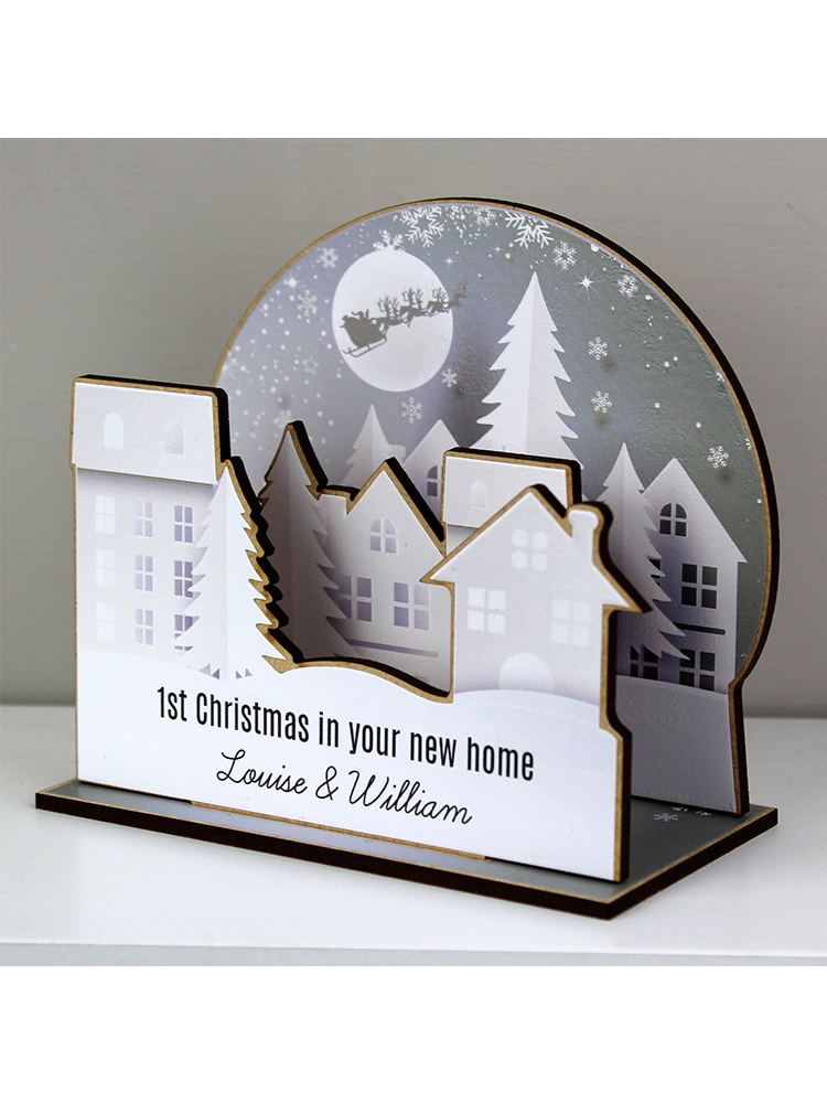 Personalised Make Your Own Town 3D Decoration Kit