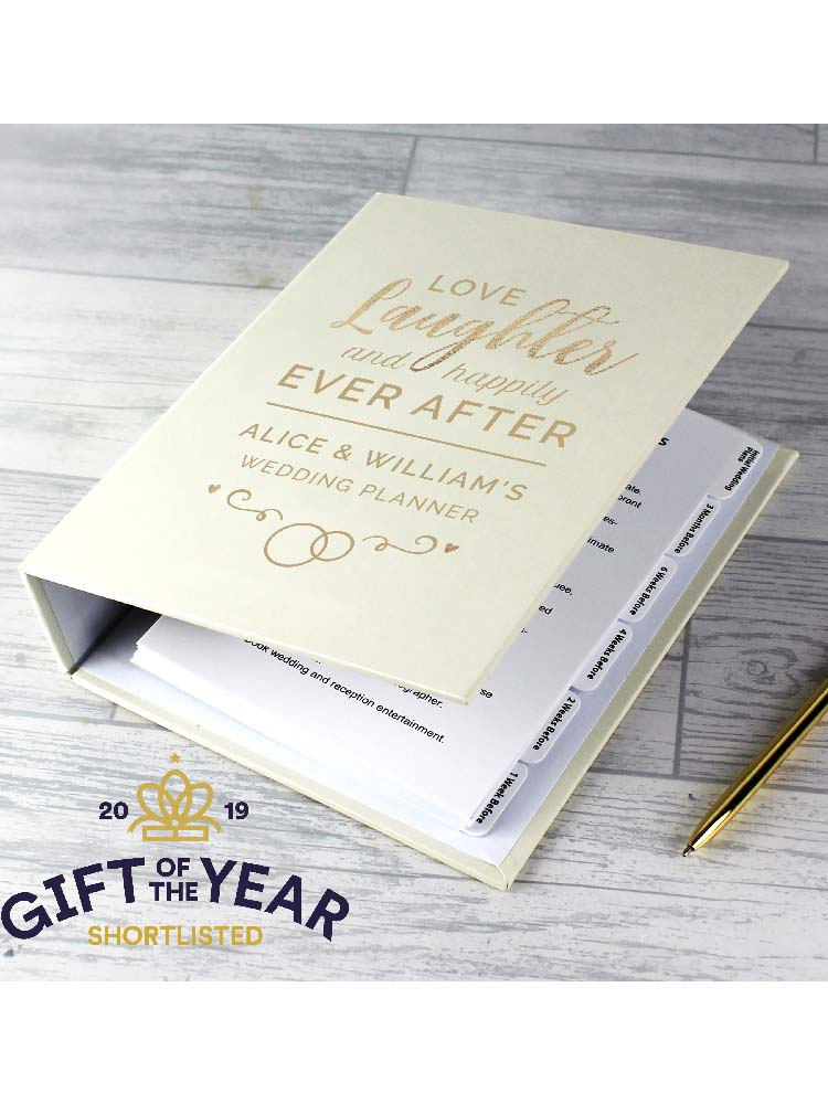 Personalised Happily Ever After Wedding Planner