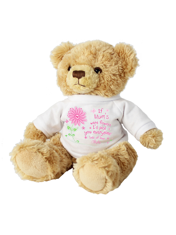 Personalised I'd Pick You Teddy Bear