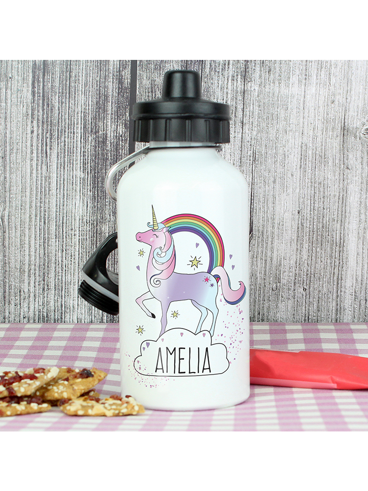 Personalised Unicorn Drinks Bottle