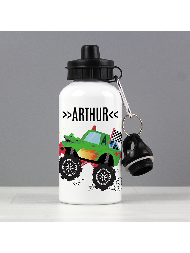 Personalised Monster Truck Drinks Bottle