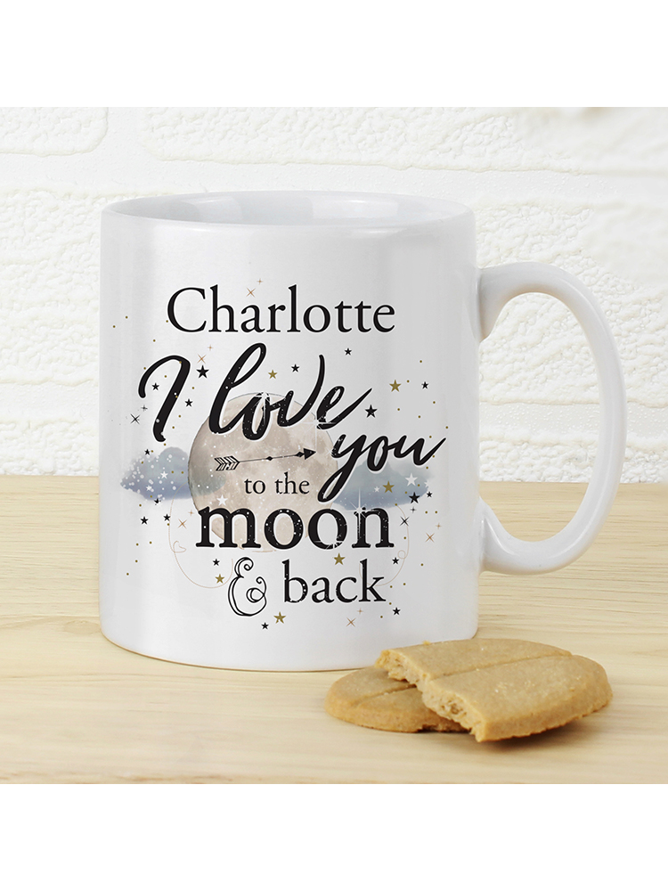 Personalised To the Moon & Infinity... Mug