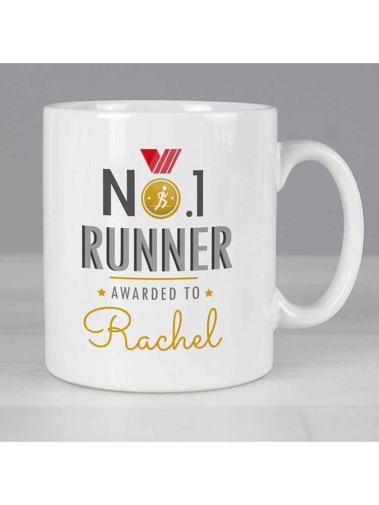 Personalised No.1 Runner Mug
