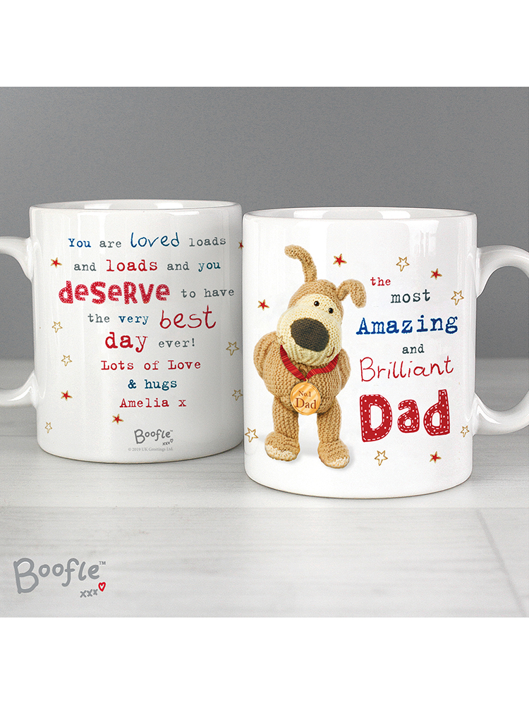 Personalised Boofle Medal Mug