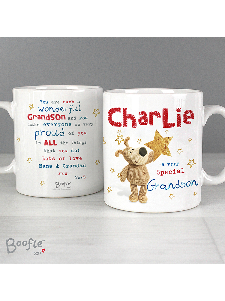 Personalised Boofle Very Special Star Mug