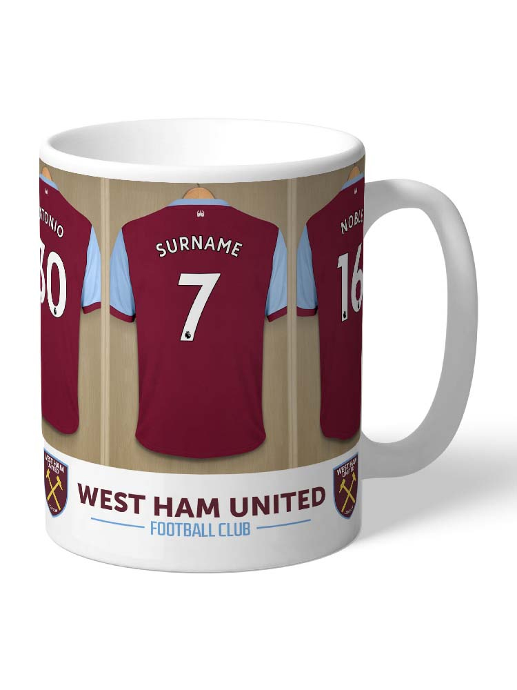 West Ham United FC Dressing Room Mug