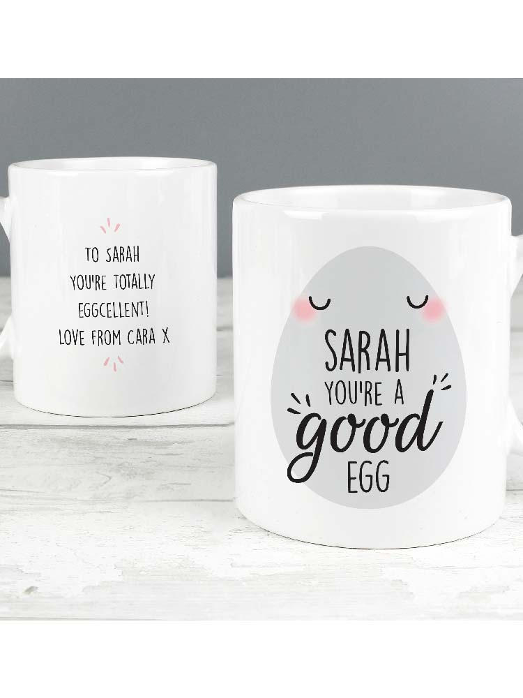 Personalised You're A Good Egg Mug