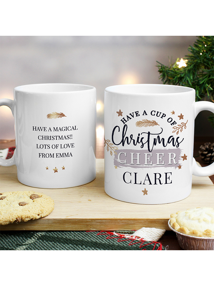 Personalised Cup of Cheer Mug