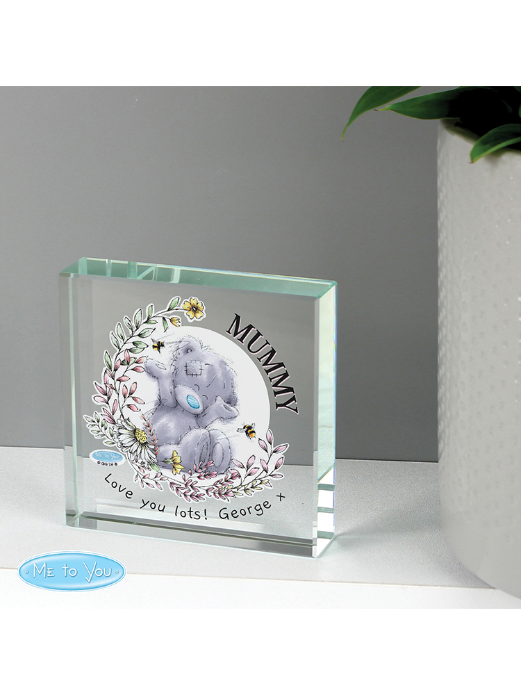 Personalised Me to You Bees Large Crystal Token