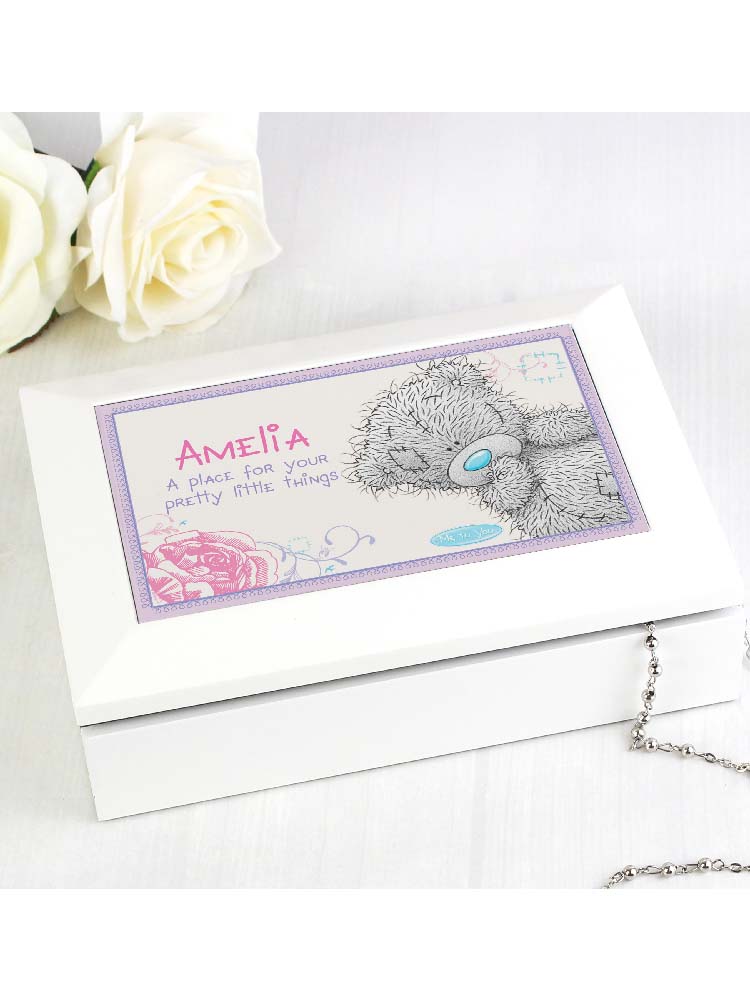 Personalised Me To You Girls Jewellery Box