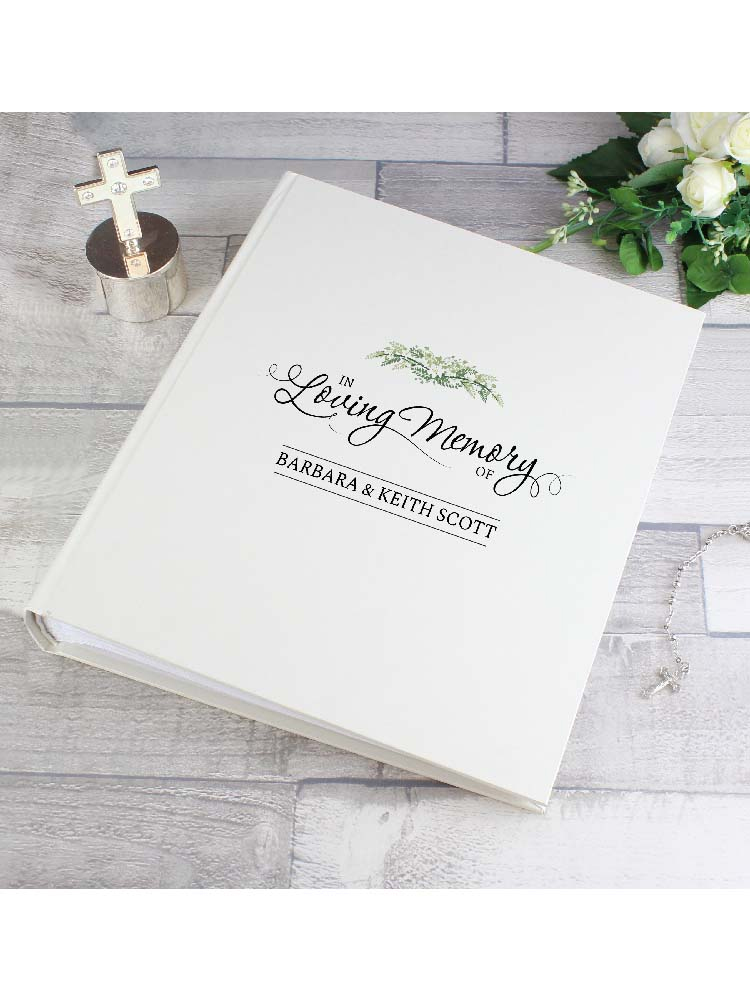 Personalised In Loving Memory Traditional Album