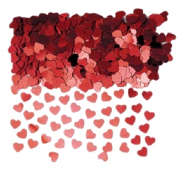 Confetti Red Hearts Buy 1 get the other Free (2 x bag 84g)    