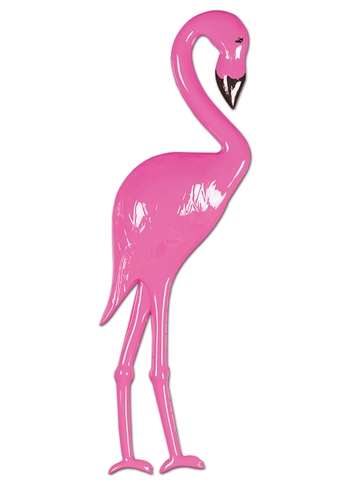 Plastic Flamingo Decoration