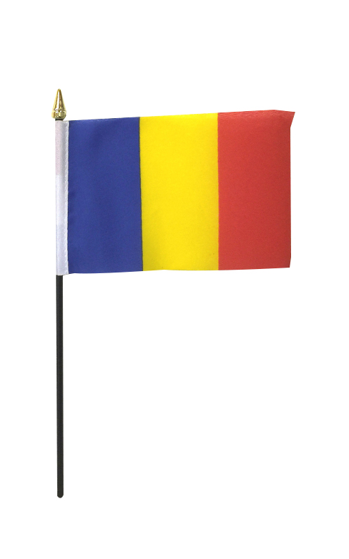 Romania Hand Waving Flag