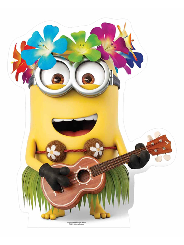 Hawaiian Guitar Dave Minion Star-Mini Cutout