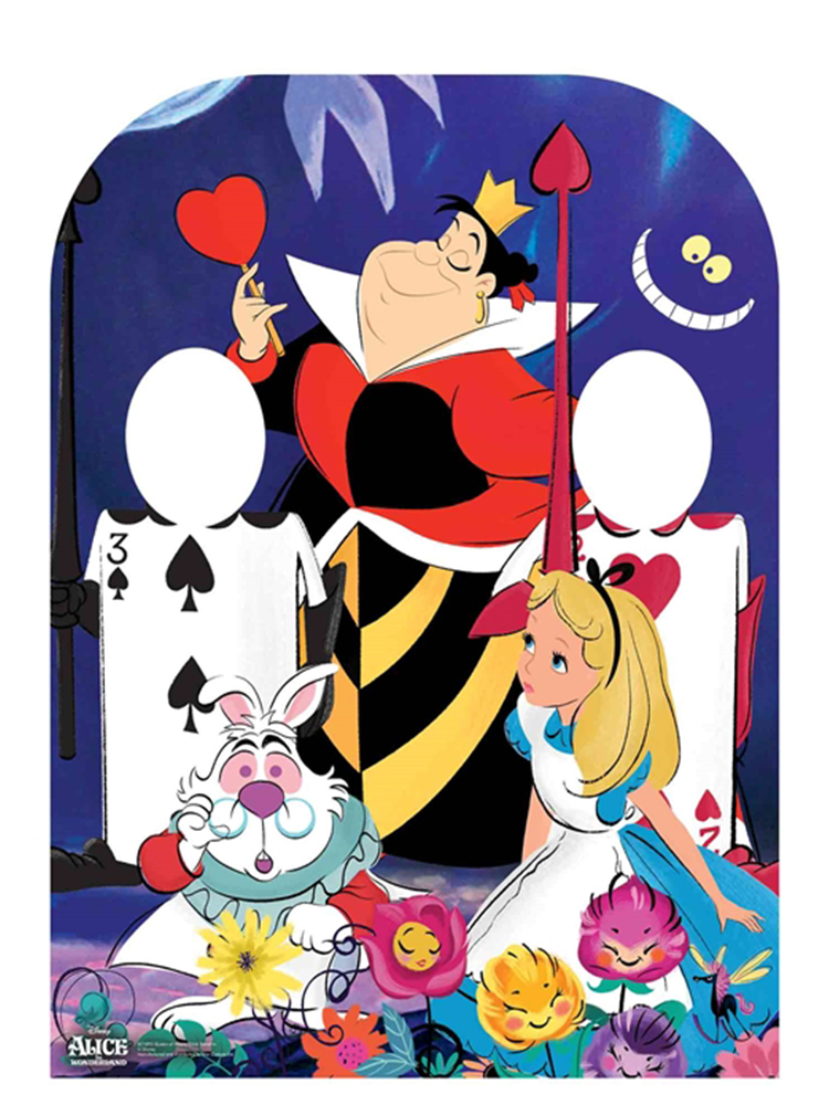 Queen of Hearts Child Stand-in Child Sized Alice in Wonderland
