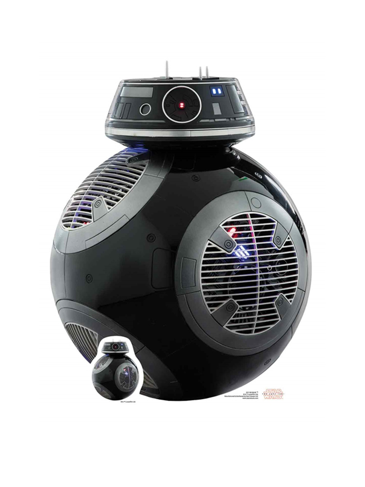 BB-9E The Last Jedi (Mini) Star Wars Cardboard Cutout