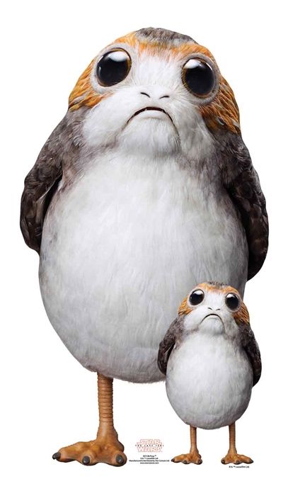 Porg (The Last Jedi) Star-Mini Star Wars - Cardboard Cutout