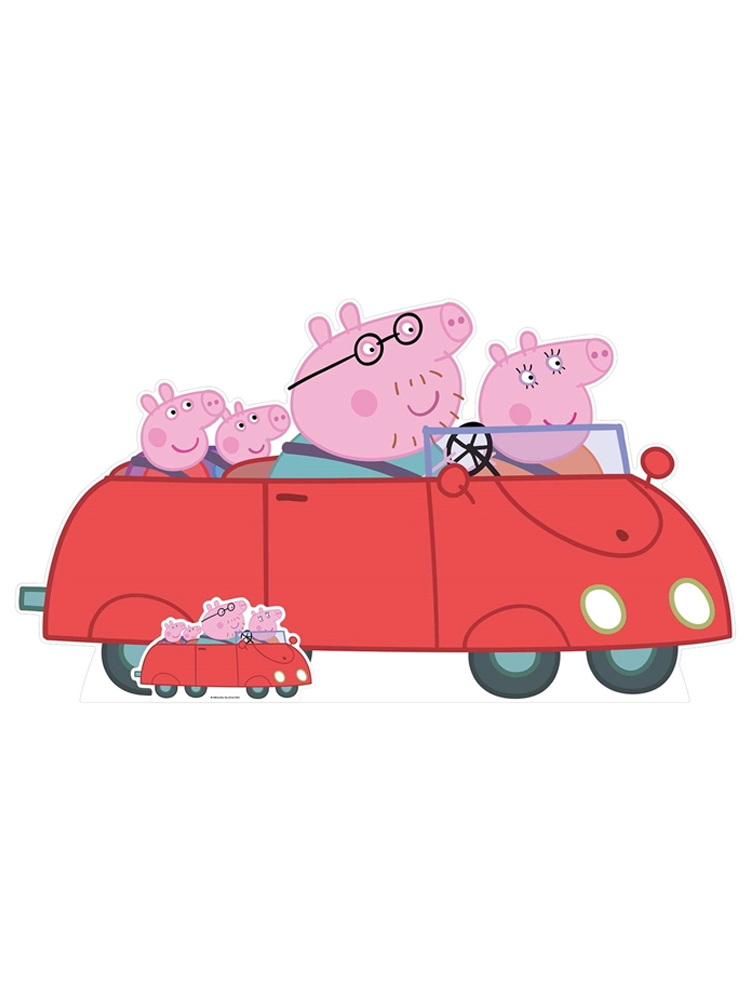 Peppa Pig Family Car (Peppa Pig) - Novelties (Parties) Direct Ltd