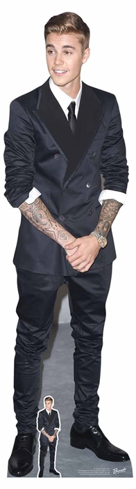 Justin Bieber (Smart Suit and Smile) - Cutout