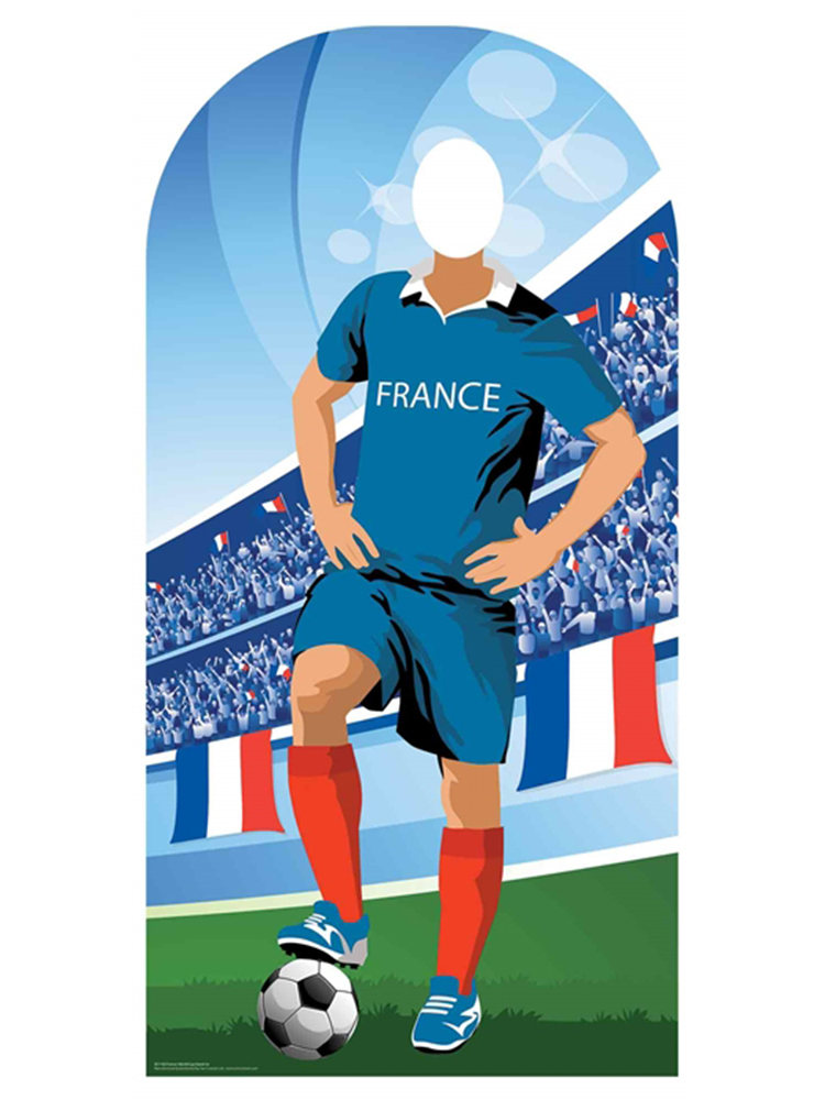 France (World Cup Event Football Stand-IN) - Cardboard Cutout