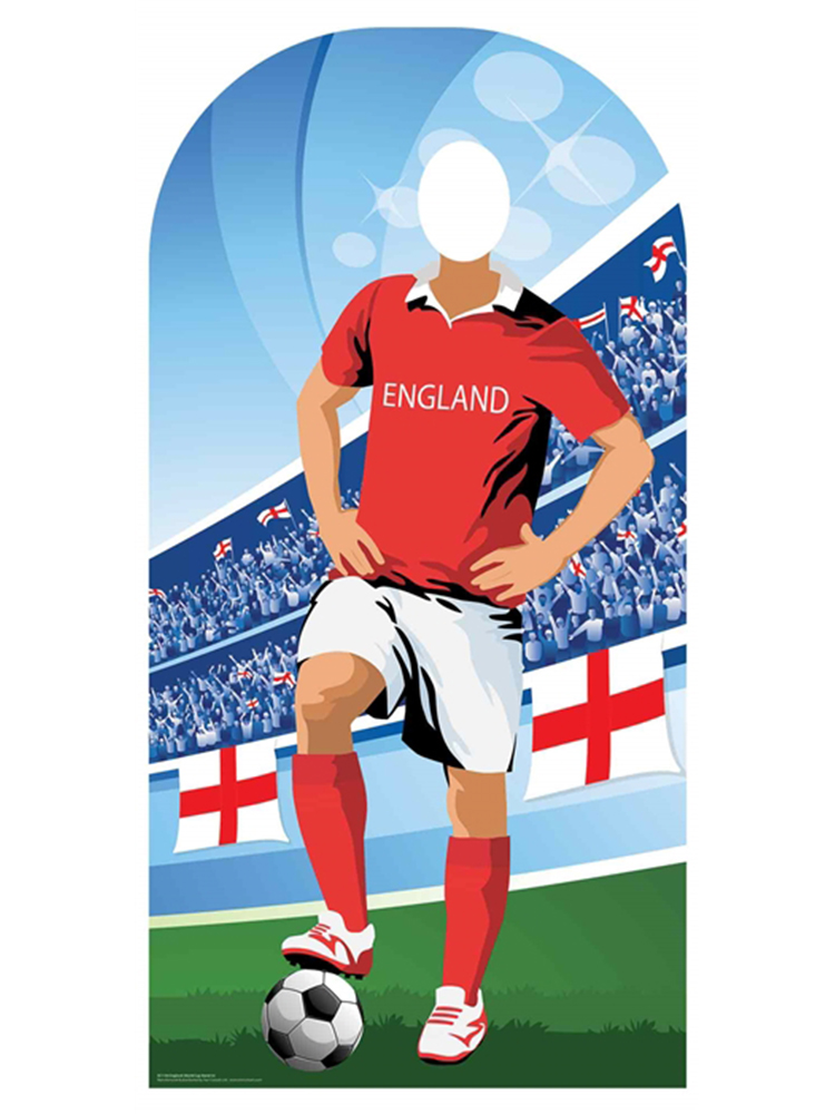  England (World Cup Football Stand-IN) - Cardboard Cutout