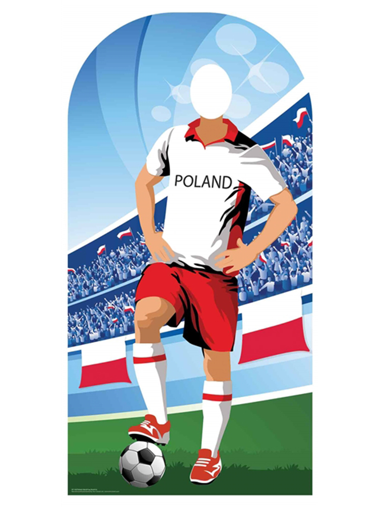 Poland (World Cup Football Stand-IN) - Cardboard Cutout