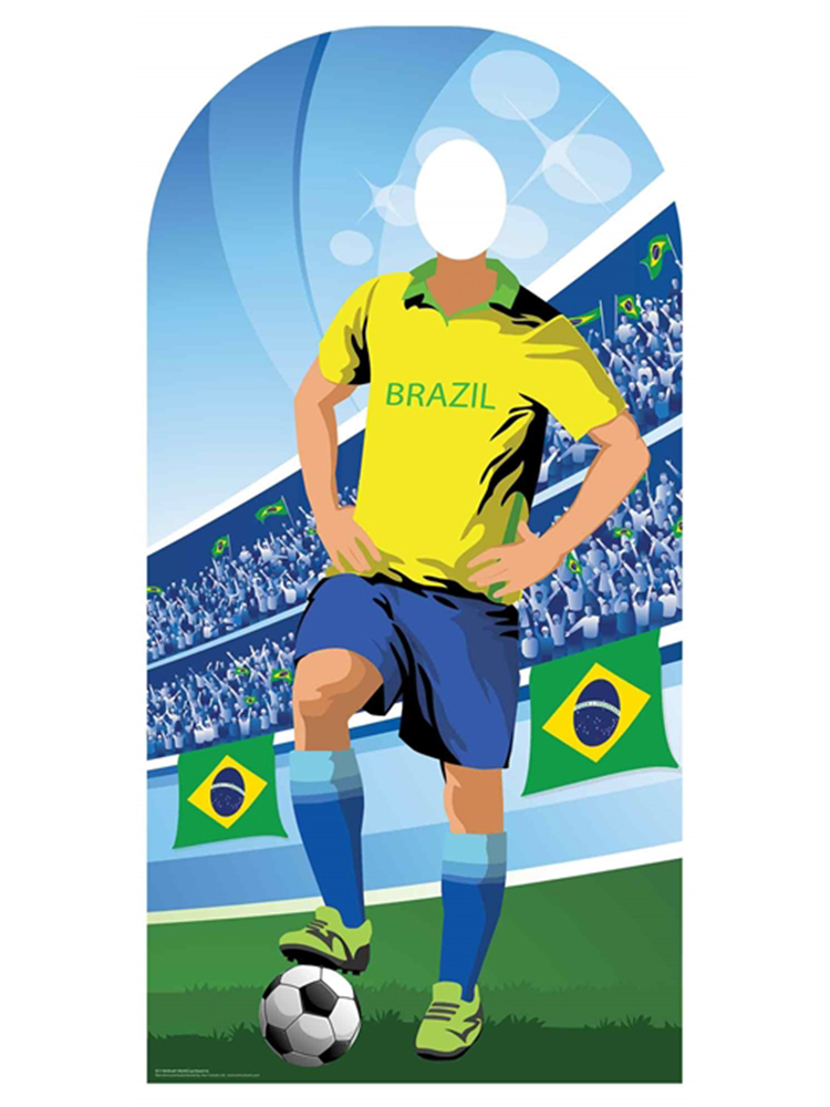 Brazil (World Cup Football Stand-IN) - Cardboard Cutout